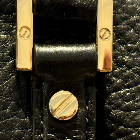 🔥Tory Burch Black Leather Sachel Bag🔥 - Picture 4 of 8